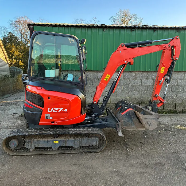 3T Excavator Kubota U27-4 2022